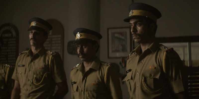 Pathan was abducting Inspector Varde. Forcibly