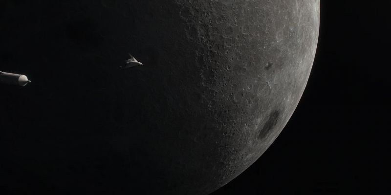 Pathfinder, Houston. We show you in lunar orbit