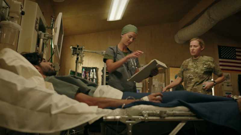 Patient in three needs his bandages changed
