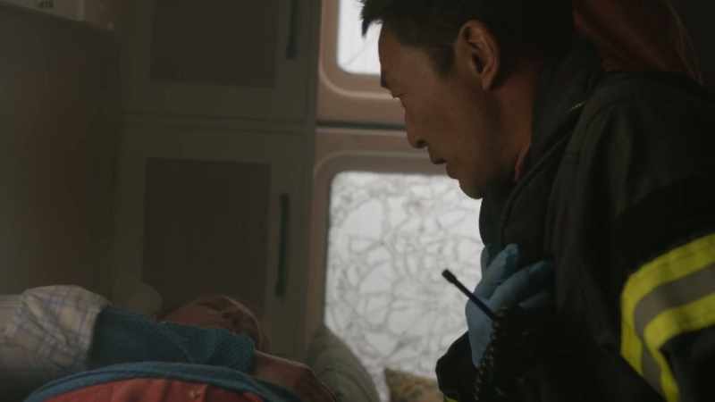 Patient is unresponsive, breathing is weak
