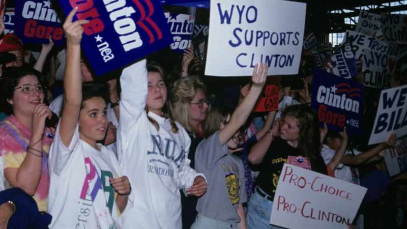 [Patricia Ireland] Bill Clinton was somebody we could work with
