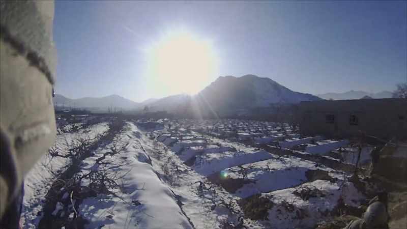�Patrolling through really deep snow and then the snow would melt and
