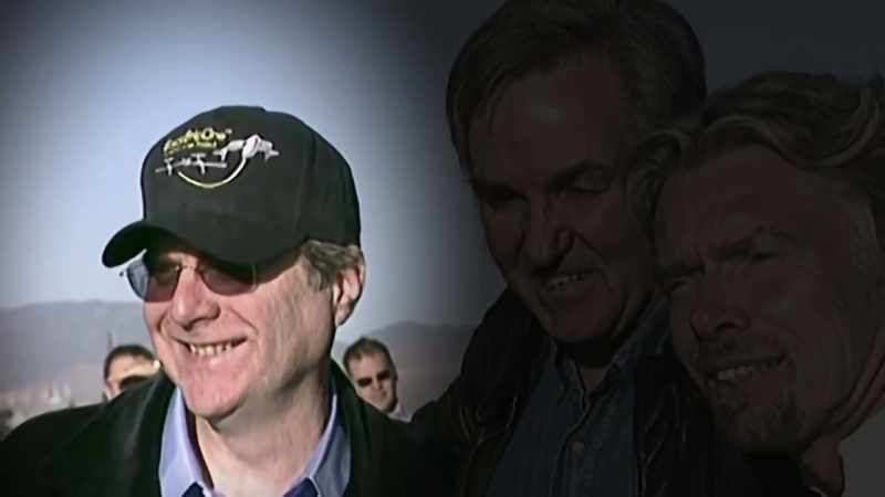 Paul Allen prøvede at vinde X Prize for et rumskib