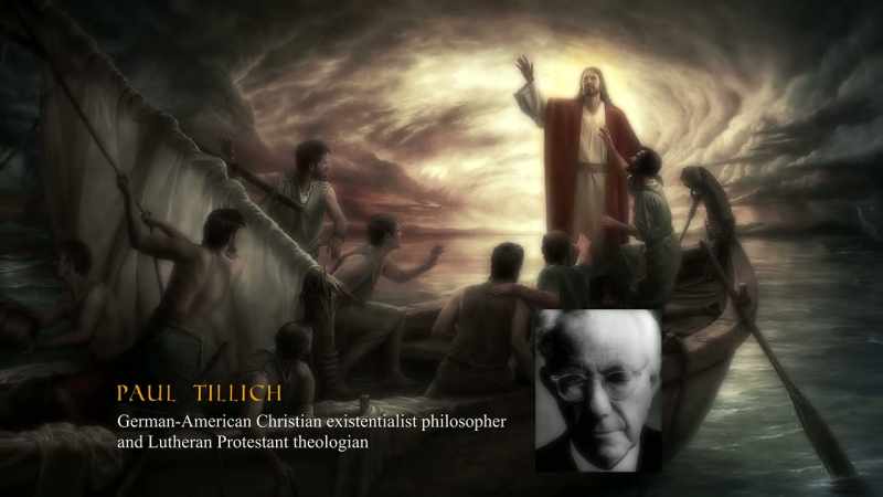 Paul Tillich said that it must have started with somebody