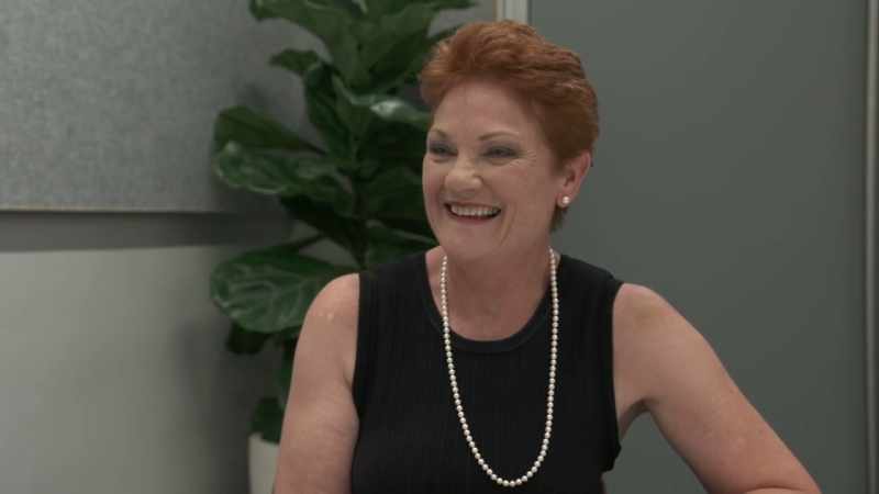 PAULINE HANSEN, WE DON'T AGREE