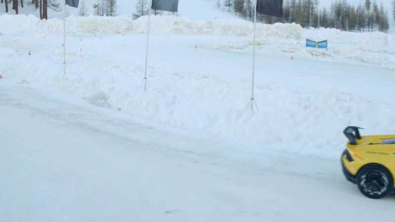 PAVLOVIC: This ice track is special because it's a very compact track