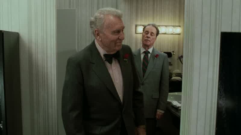Pay up Mortimer I've won the betHere one dollarWe took a perfectly useless psychopath like Valentineand turned him into a successful executiveAnd during the same timewe turned an honest hard working