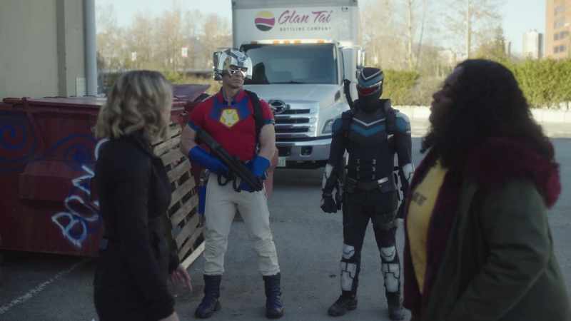 Peacemaker, you and Adebayo question the employees