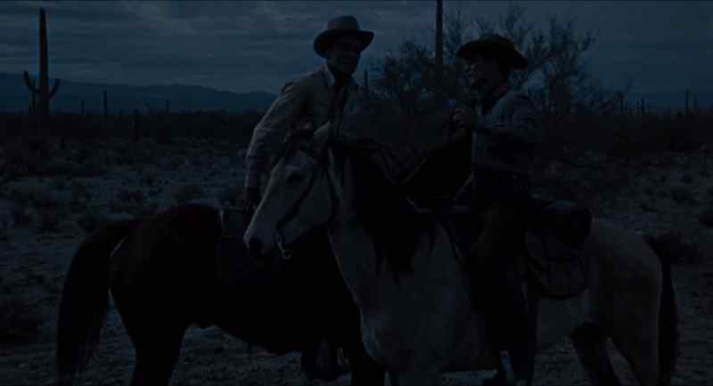 Pecos, ride a ways to see that he keeps going south