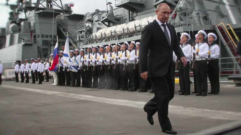 Pence canceling it was a message to Vladimir Putin