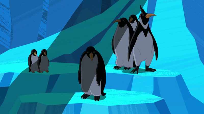 (PENGUINS CHEEPING)