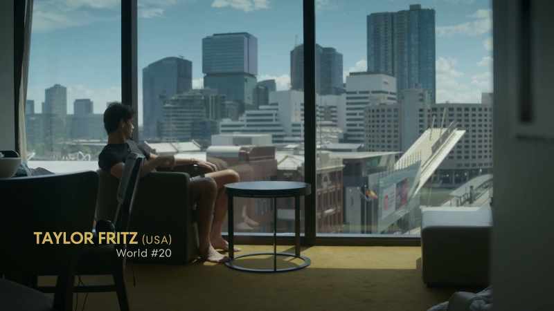 [pensive music playing]
