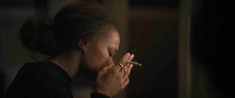 [pensive music playing]
