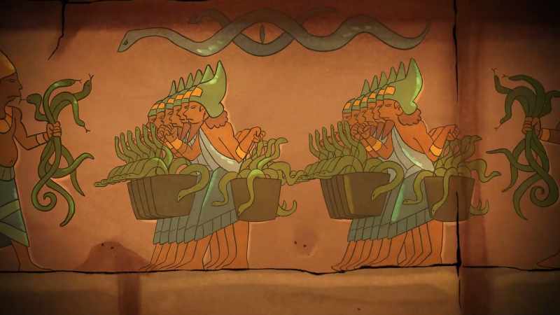 People became so wealthy, their pockets were bursting with snakes