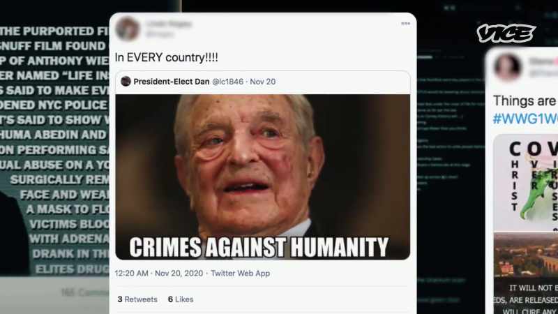 People who believe the disinformation