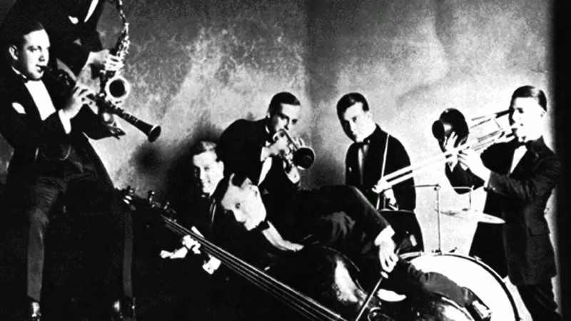 People had jazz bands in their homes