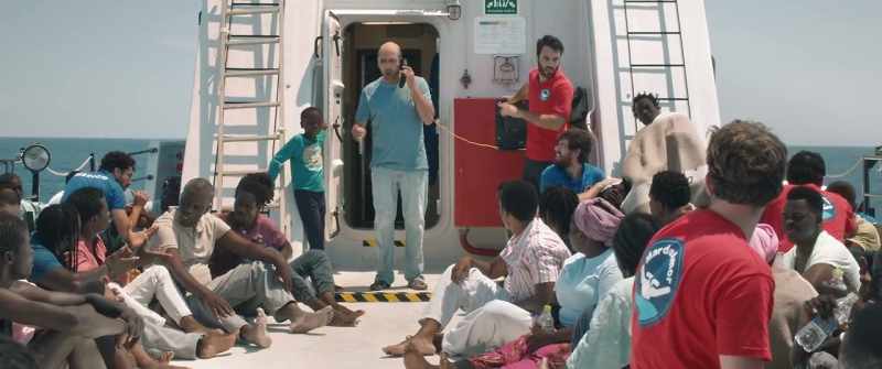People, not animals, are on board!