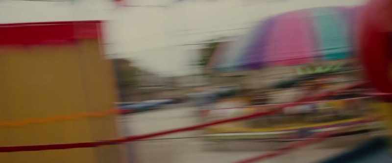 (PEOPLE SCREAMING PLAYFULLY, ELIJAH WHOOPING)