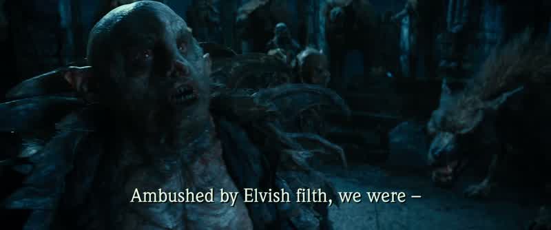 AZOG IN BLACK SPEECH