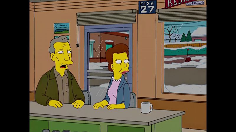 PEOPLE: (shouting) To Springfield!
