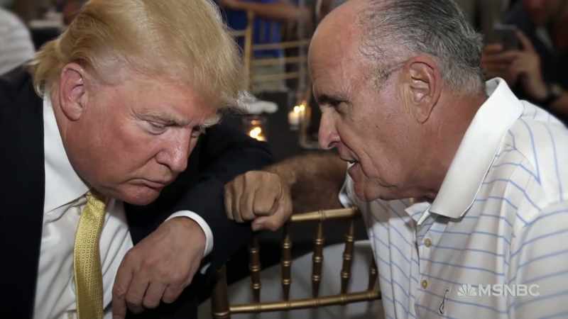 People started finding out that he was the key to Trump's ear