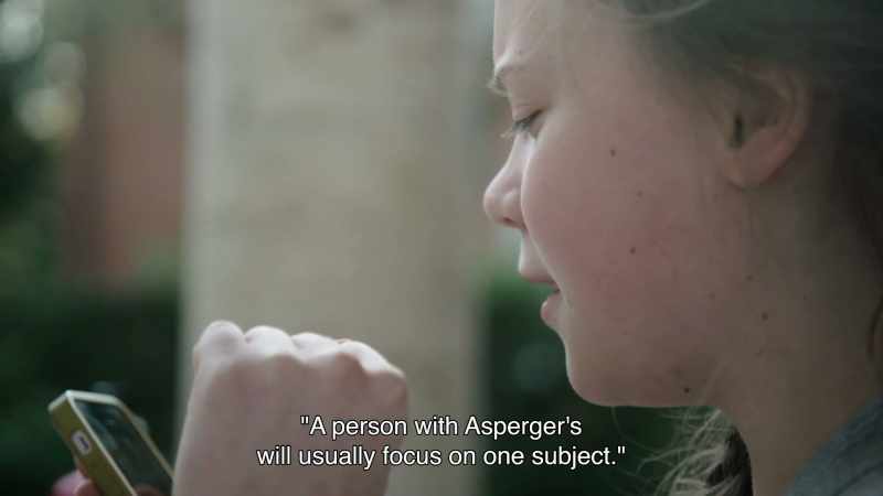 People who suffer Asperger's syndrome