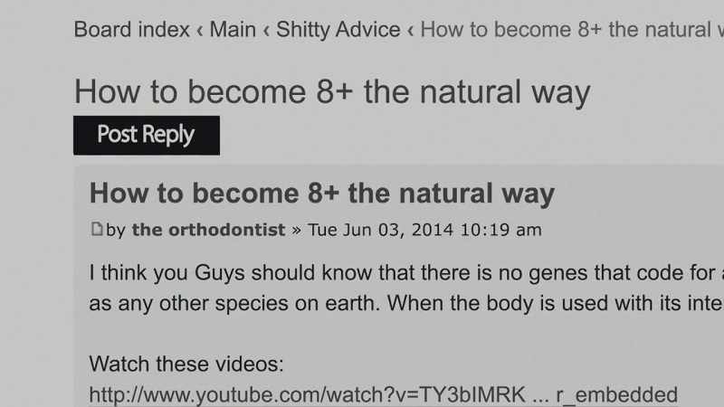 People were talking about that lecture I'd given