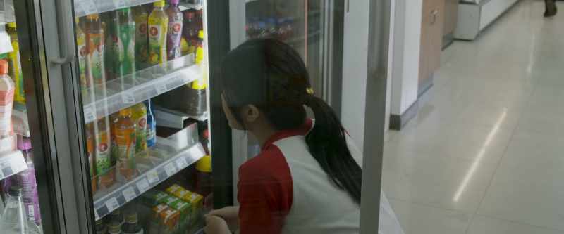 People will think I'm crazy, talking to myself in front of a fridge