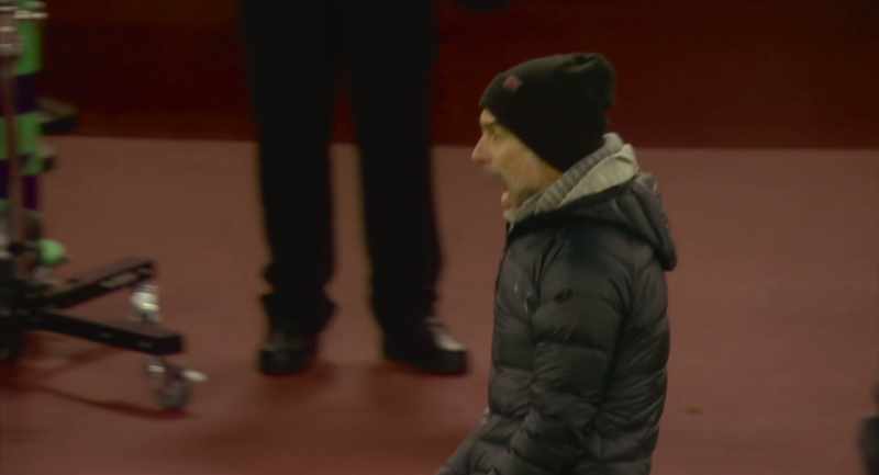Pep Guardiola is up as well