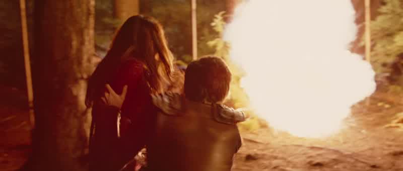 Percy Jackson bring me the boltBe a good boyHand it to me and l will exchange it for your motherPercy Don't listen PercyMy mother's goneNo your mother is still alivel sent the Minotaur to abduct