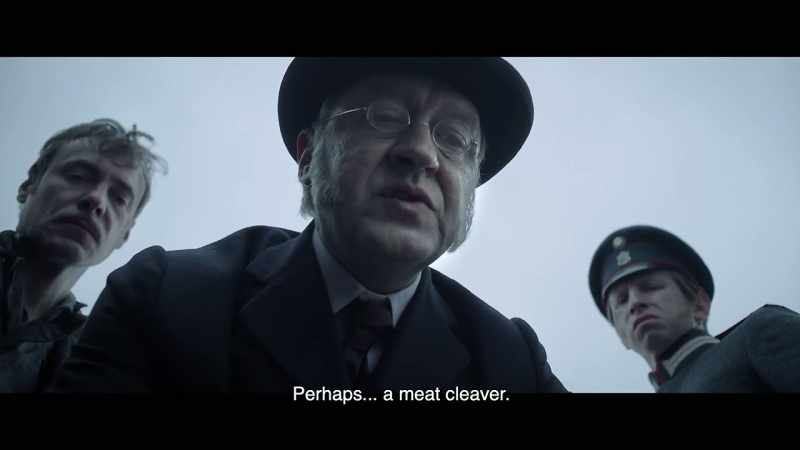 Perhaps... a meat cleaver