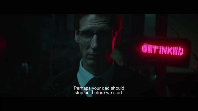 Perhaps your dad should step out before we start
