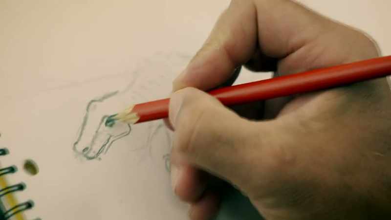 PERHAPS SKETCHING PEOPLE'S DESCRIPTIONS OF IT