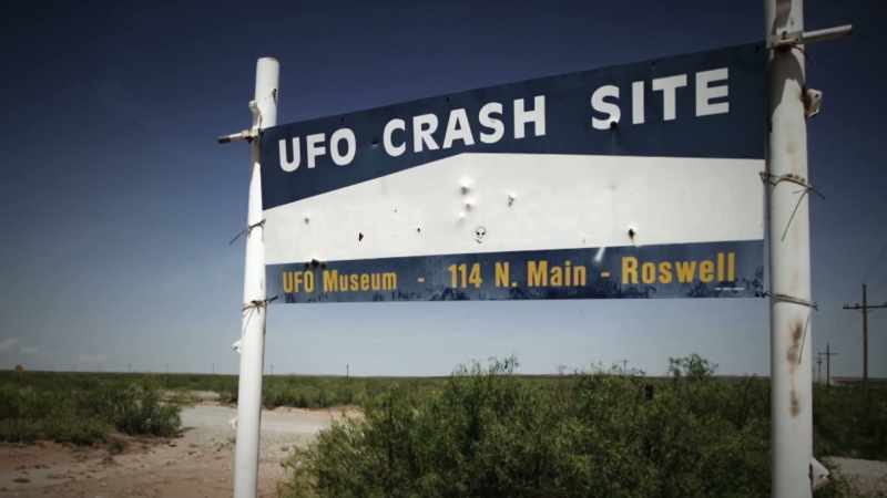 Perhaps the aliens crash landed before they reached their final destination