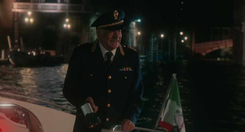 Perhaps the signora can swim you back to shore
