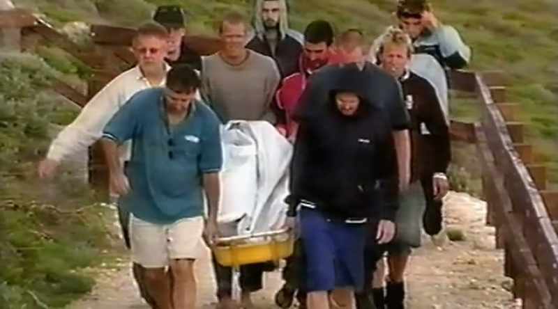Perhaps they then killed a surfer in Western Australia