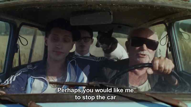 Perhaps you would like me to stop the car