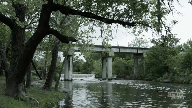 Perry's vehicle was found in clear creek