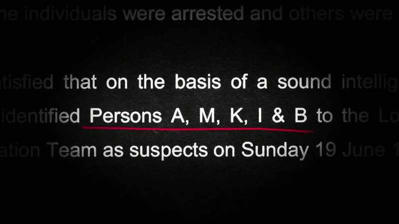 Persons A, M, K, I and B