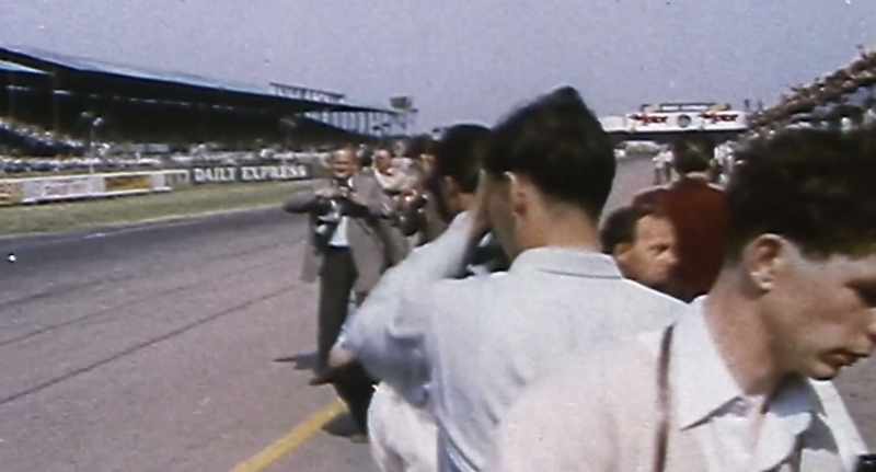Peter Collins wins after a magnificent drive