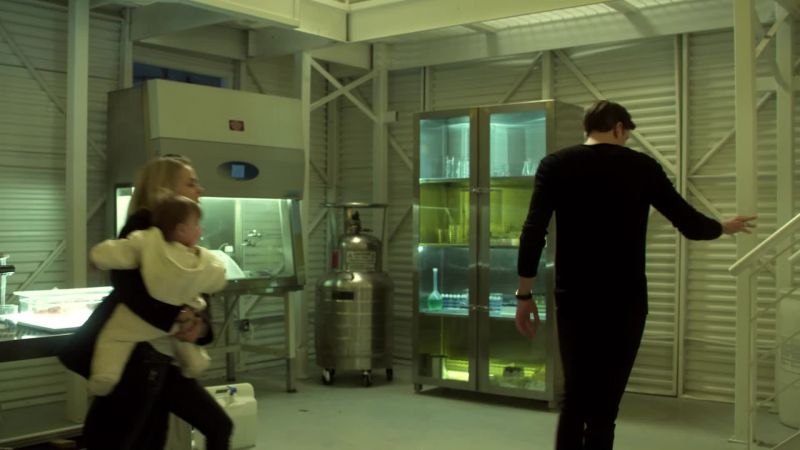Peter and Destiny are upstairs. Uh... Wait here, I'll be right back