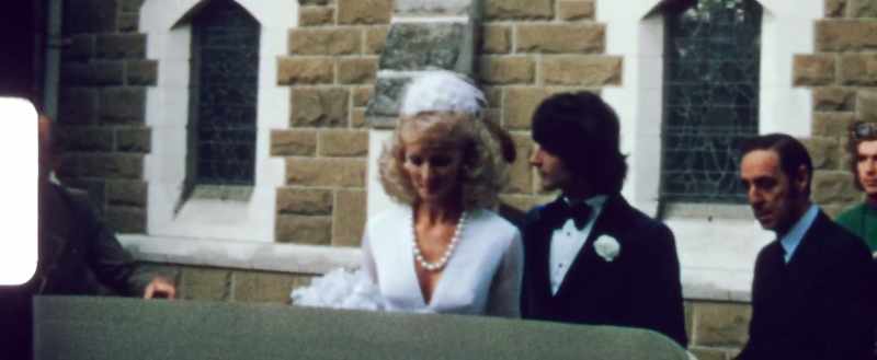 Peter and Michelle had a TV wedding