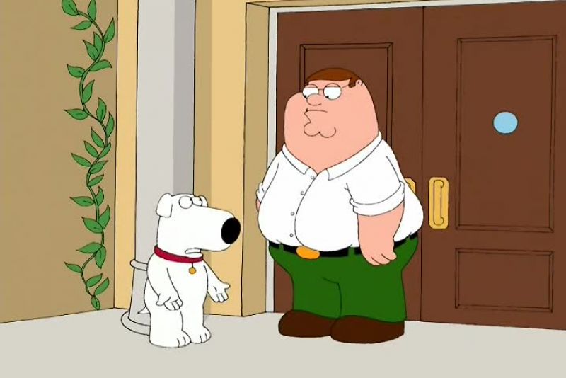 Peter! - Oh, God, sorry! Sorry!