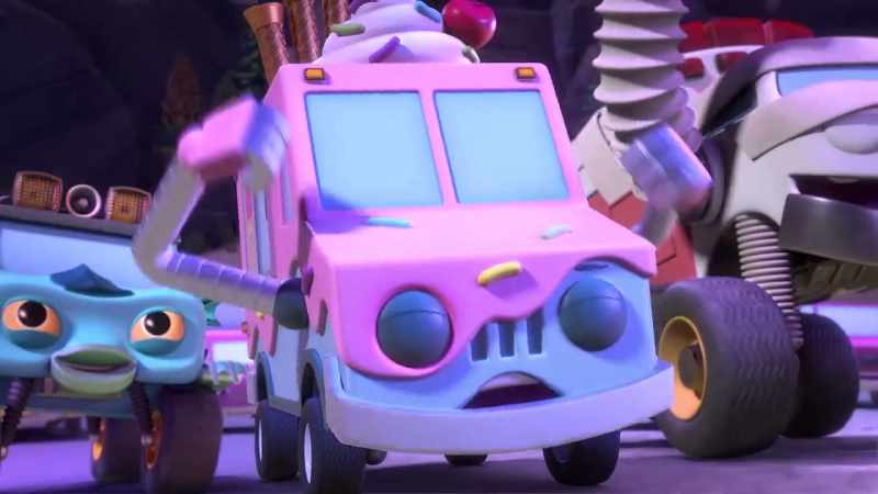 [Phantom Freeze] Wahoo! -♪ I know you'd never leave me behind ♪