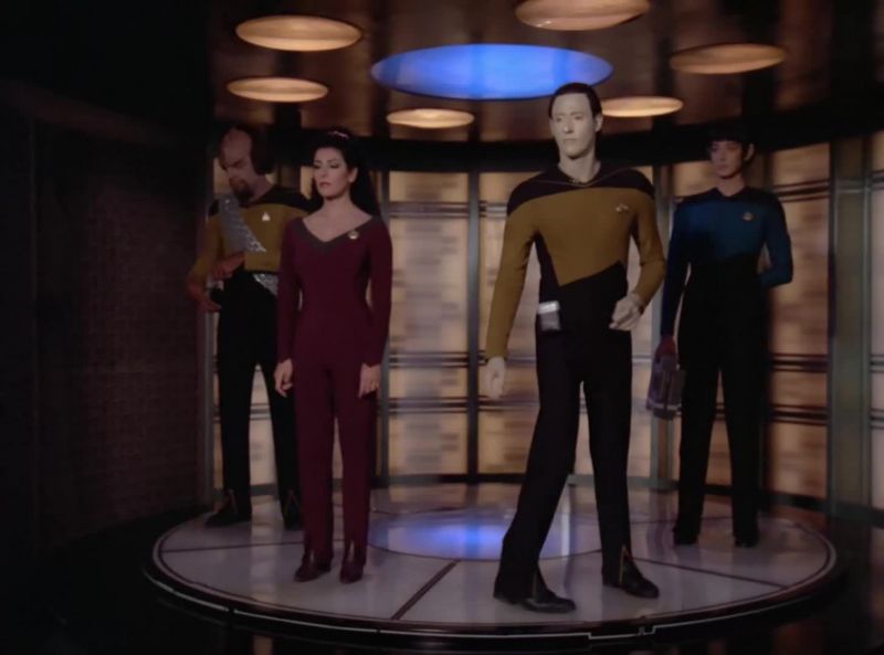 Phaser on stun, Mr Worf