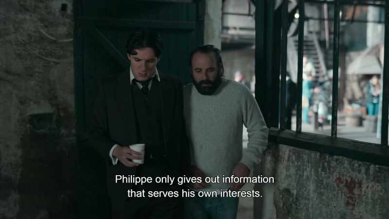 Philippe only gives out information