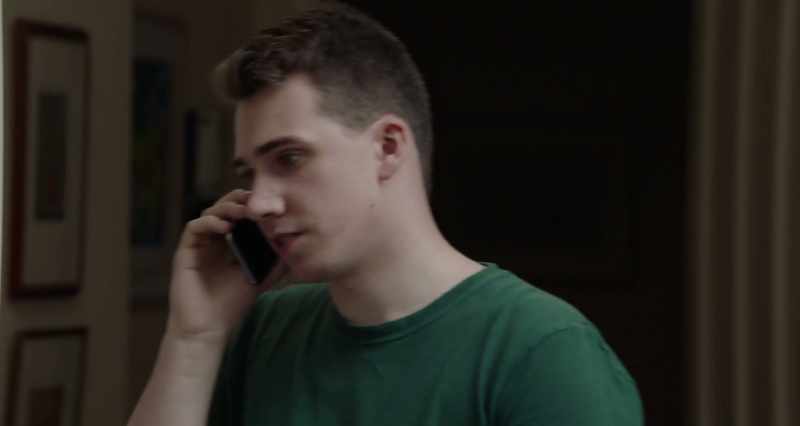 Philip's moved out, he's, he's left her, so, um