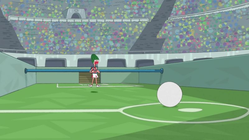 [Phineas] It looks like the final ball