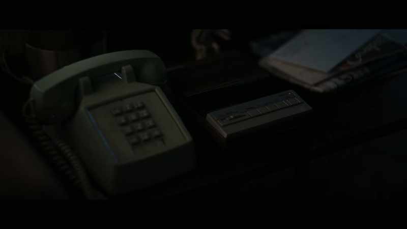 [phone continues ringing] - [answering maching clicks]