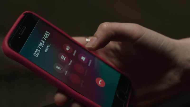 (phone line trilling)